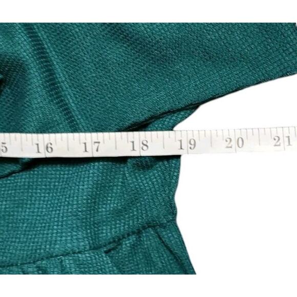 New Torrid Womens Sz 1X Green Long Sleeves Tiered Dress - Picture 7 of 7